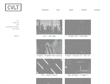 Tablet Screenshot of cvltproductions.com